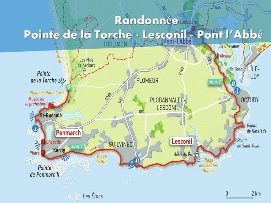 Maison De Lesconil A 500 M De La *